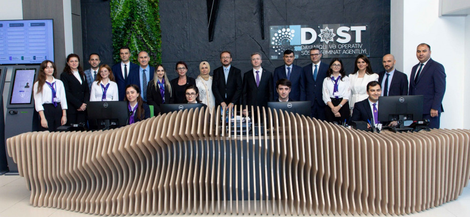 The Turkish delegation visited the Baku DOST Center No. 5