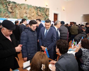 A job fair was held in Sumgait