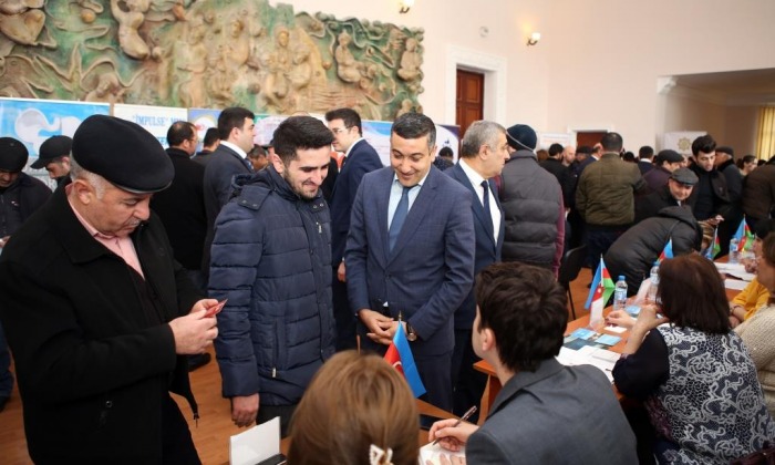 A job fair was held in Sumgait