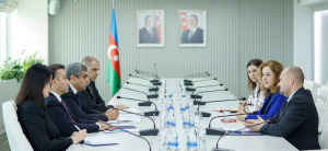 Nazirlikdə Ümumdünya Səhiyyə Təşkilatının Azərbaycandakı nümayəndəliyinin rəhbəri ilə görüş olub