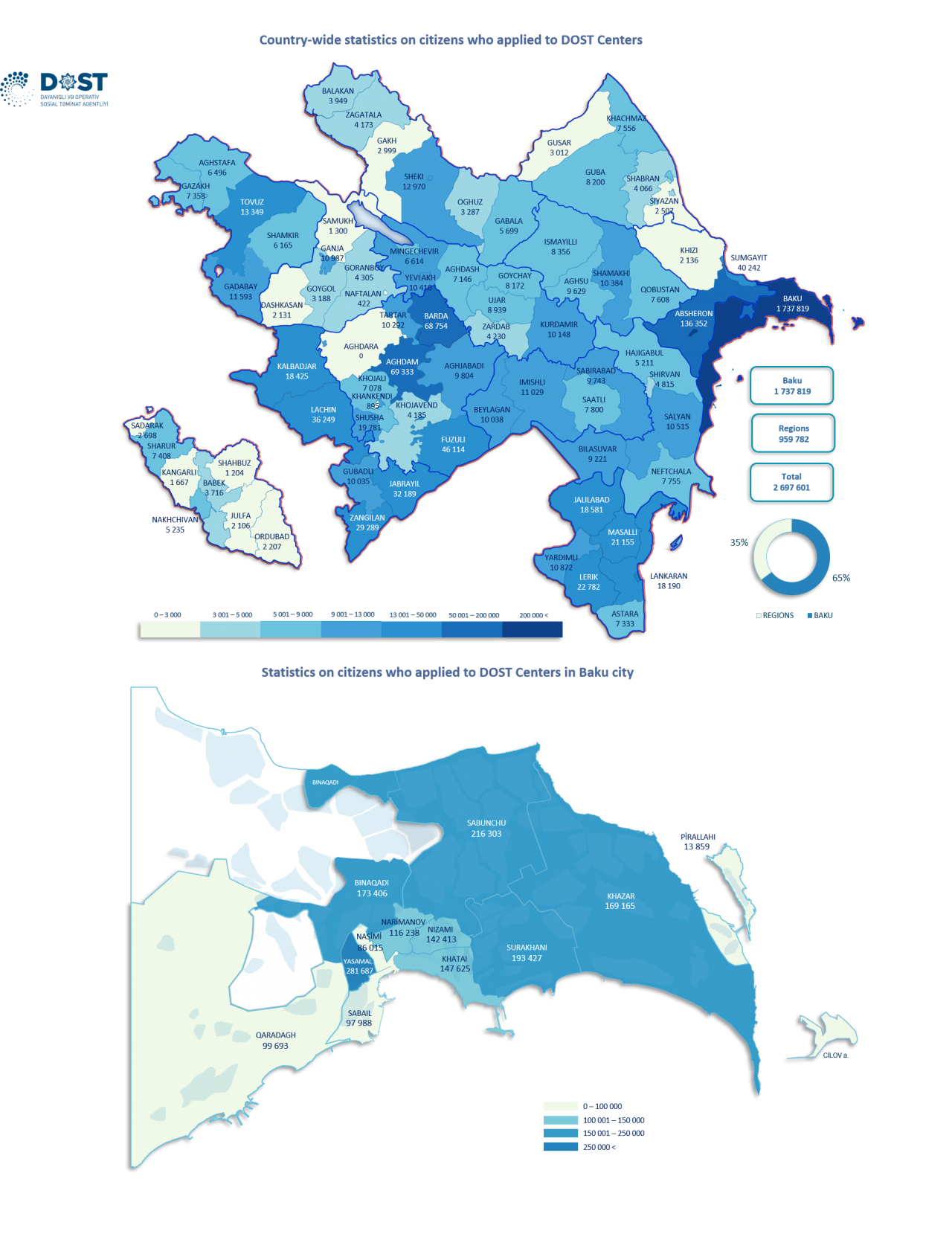 Infographic map